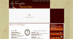 Desktop Screenshot of lafamiglia.biz